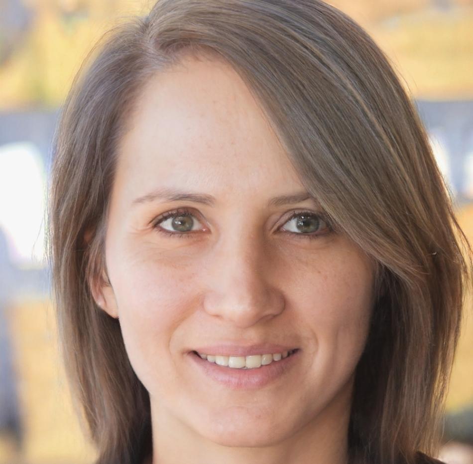 Portrait of Temperance Blackthorne, Senior Market Research Director